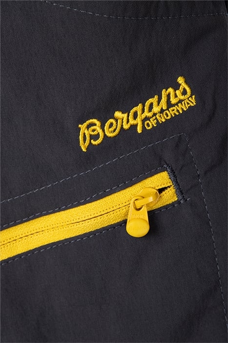 UTNE YOUTH GIRL SHORTS SOLID CHARCOAL / WAXED YELLOW 3