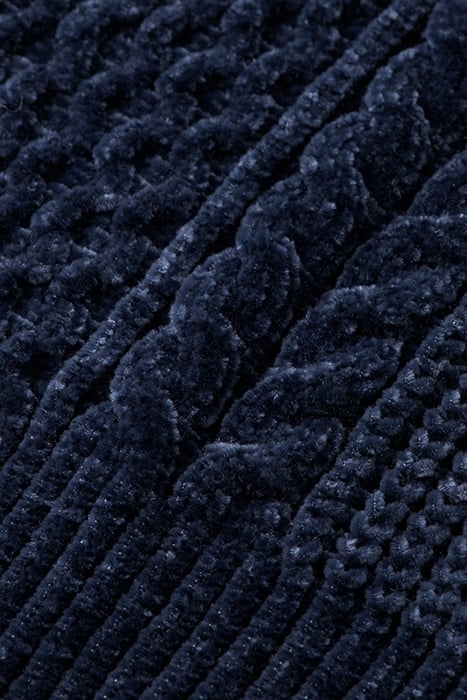 GIRLS CHENILLE CABLE KNIT PULLOVER NIGHT 7