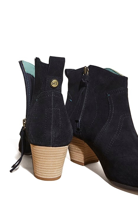 WILHELMINA WESTERN BOOT PURE BLACK 4