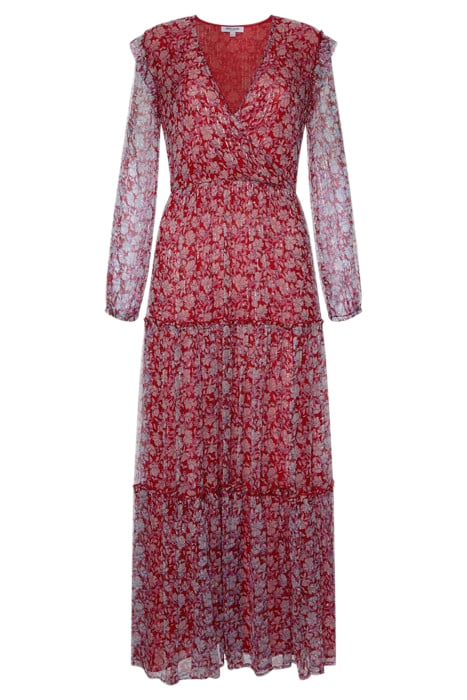 CALA FLORAL LS WRAP MAXI DRS MISC. 3