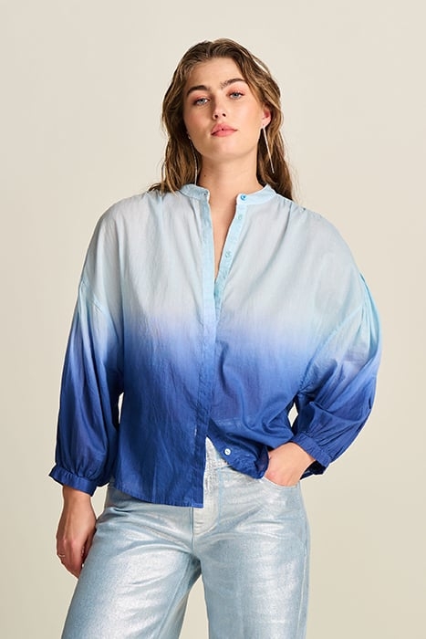 BLOUSE - FADED INK BLUE BLUE 1