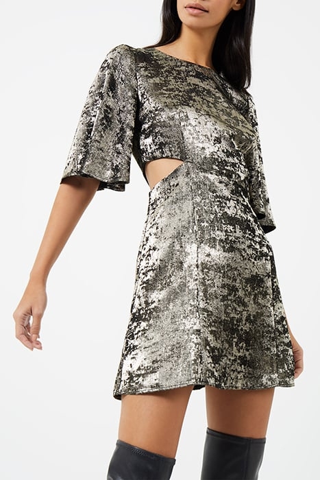 ALARA METALLIC CUT OUT MINI DR BROWN 3