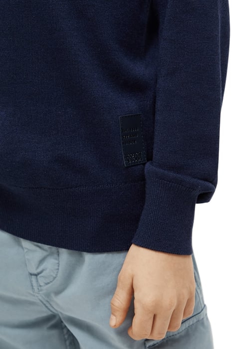 BOYS ROLL NECK PULLOVER NIGHT 6
