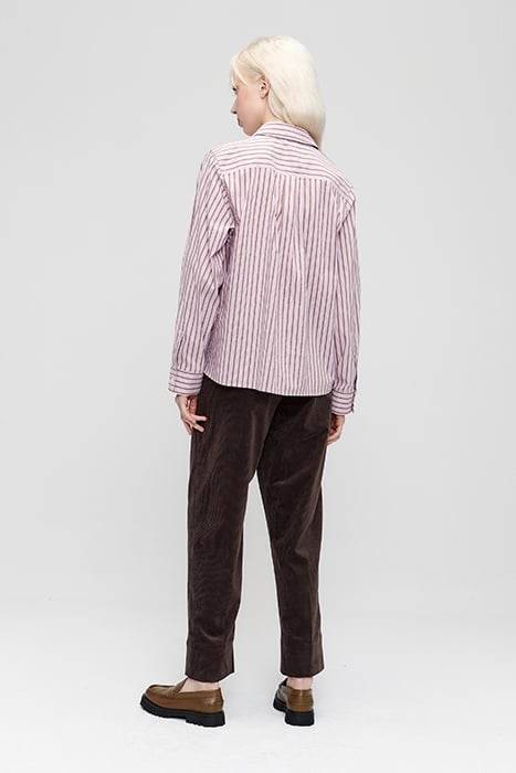 MAGGY POPLIN POLO TOP TWILIGHT 2