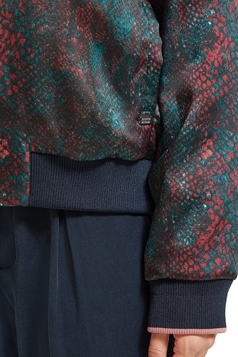 REVERSIBLE BOMBER JACKET SNAKE 8