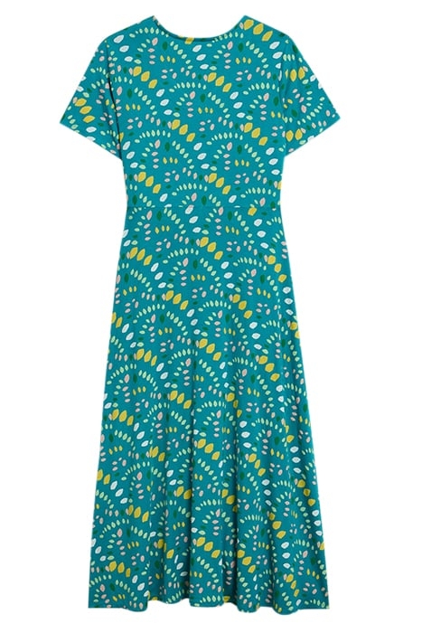 AMELIA JERSEY DRE TEAL PRINTED 2