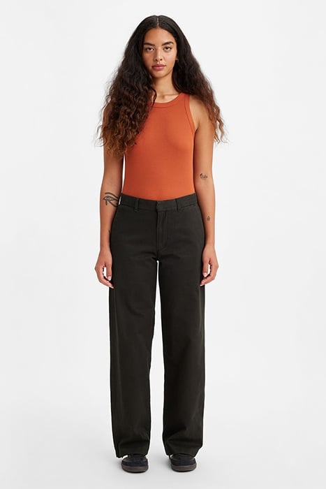 BAGGY STRAIGHT JEANS PANT BLACK 1