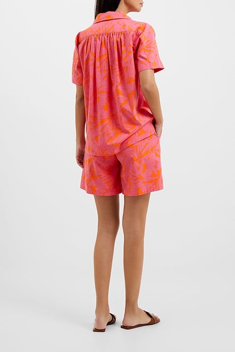 BIA ALANIA LYOCELL BLEND SHORT ORANGE 3