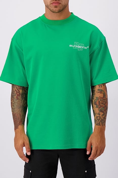 INITIALS TEE GREEN 1