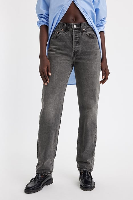 501 STRAIGHT JEANS GREY 1