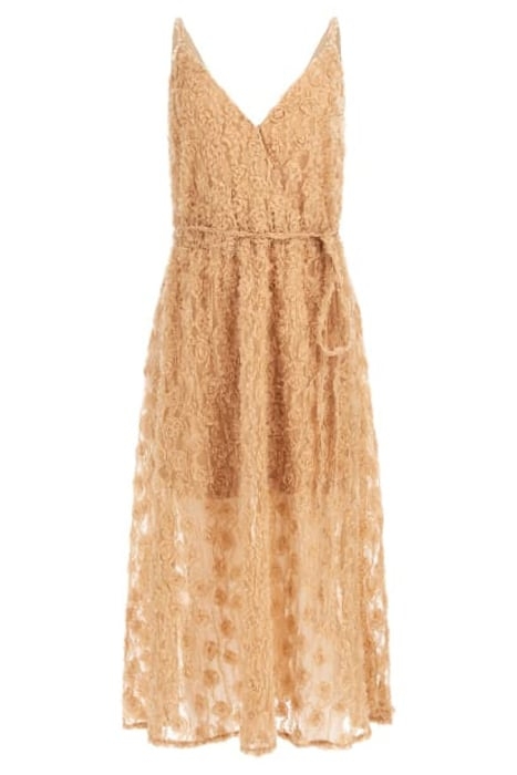 ROSIE DRESS SMOOTH ALMOND 4