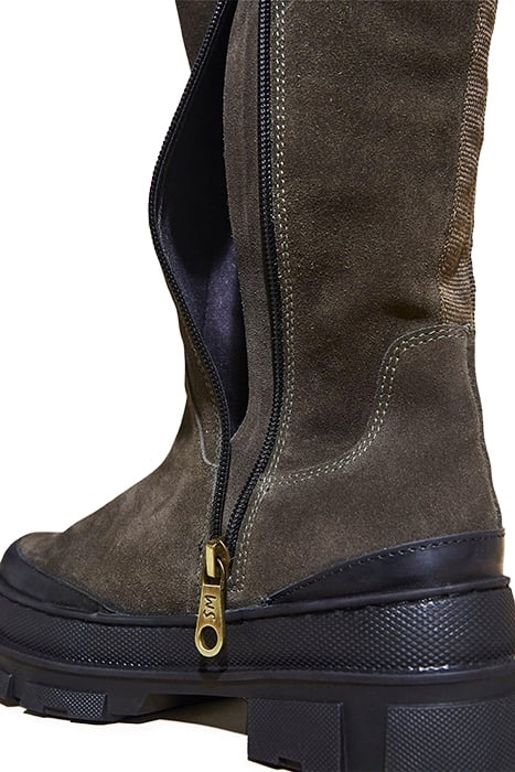 GEORGIE SPORTY KNEE HIGH KHAKI GREEN 4