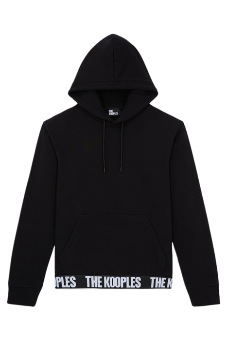 SWEAT CAPUCHE BANDE LOGO BLACK 3