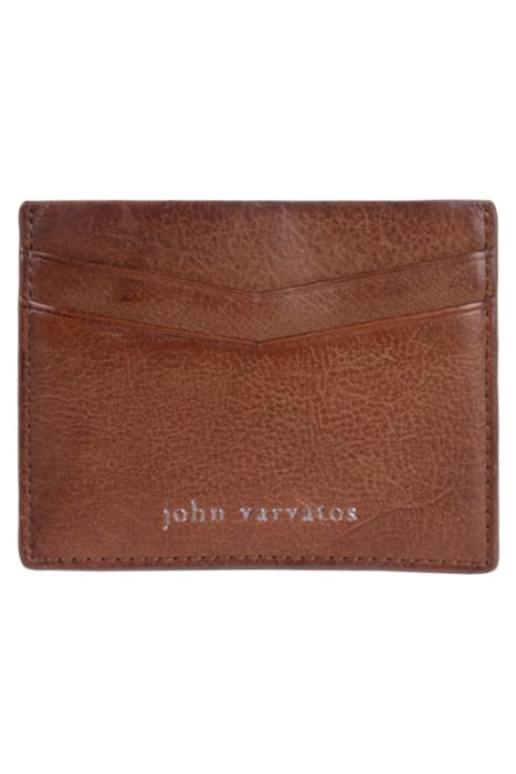 HERITAGE CARD CASE BROWNSTONE 1