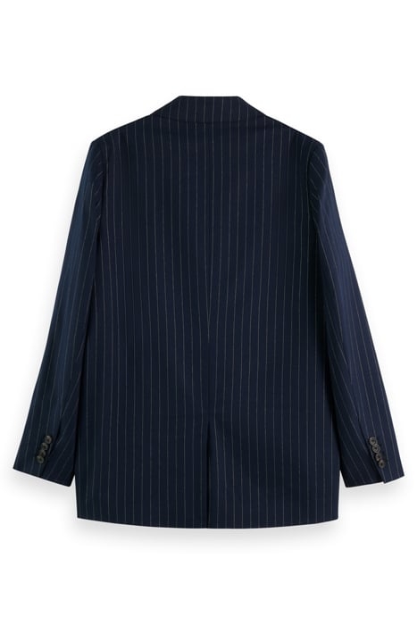 DOUBLE BREASTED PINSTRIPE BOYFRIEND BLAZER NIGHT PINSTRIPE 5