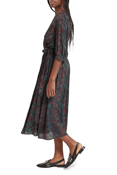 MIDI WRAP DRESS SNAKE 5