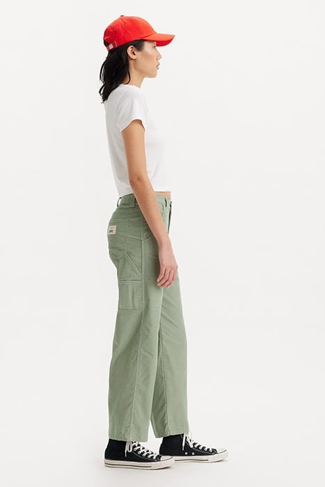 LTWT WIDE-LEG & FLARED JEANS PANT GREEN 4