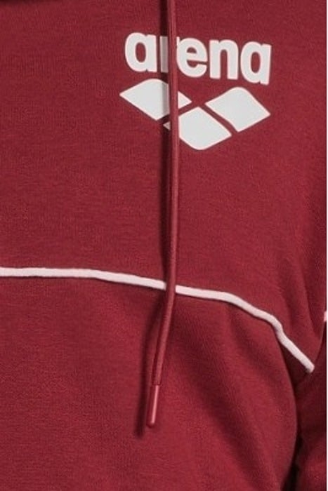 MAN HOODIE A-AFM810W22 RIO RED 19-1656 TPG 5