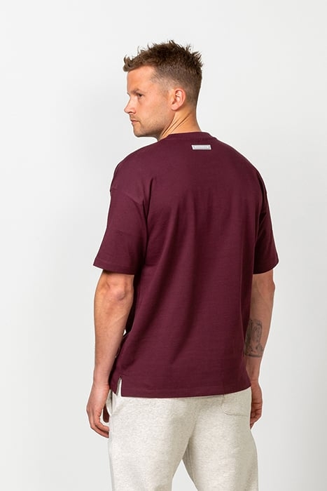 OVERSIZED TEE WINE 2