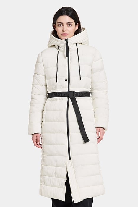 KIMI WNS PARKA L WHITE FOAM 1