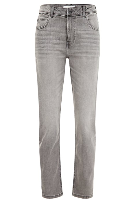 5-POCKET MID WAIST LIGHT GREY 4