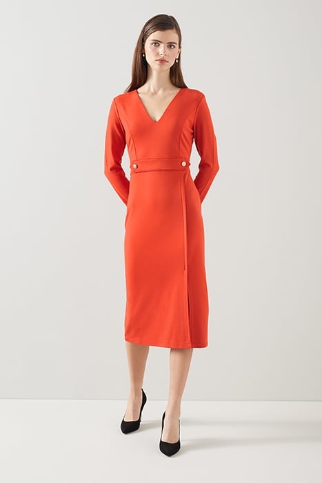 DR SARAH JERSEY DRESS ORANGE 2