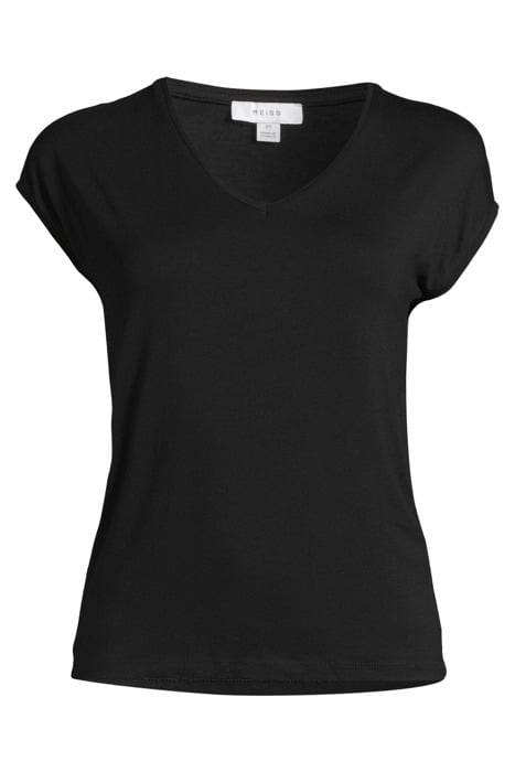 TILLY VISCOSE V NECK SWEATER BLACK - OUTLET PRICE 3