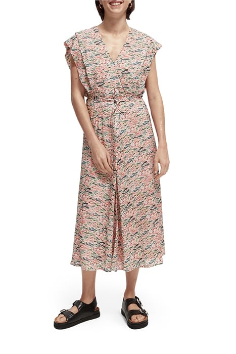 BELTED MIDI-LENGTH DRESS COMBO I 2