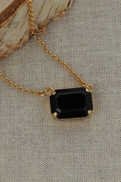 LADY DI NECKLACE JET BLACK 3