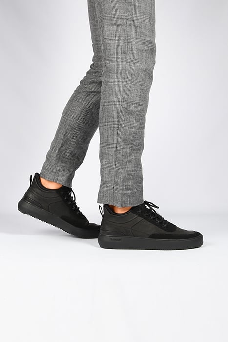 BLACKSTONE - IVAR AG118 BLACK - SNEAKER (MID) BLACK 4