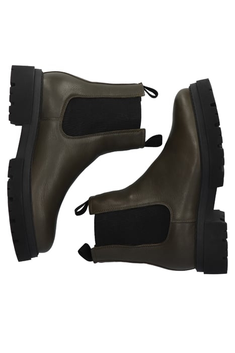 BLACKSTONE - SMILLA-MID AL412 OLIVE - CHELSEA BOOTS OLIVE 8