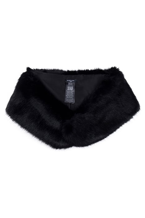 LUCYLLE FAUX FUR SCA JET BLACK 1