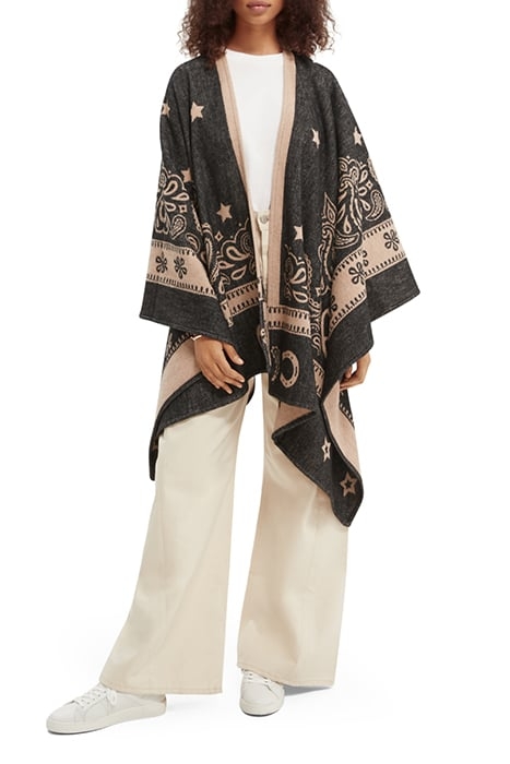 ELVIS CAPSULE - WOOL BLEND PONCHO COMBO V 2