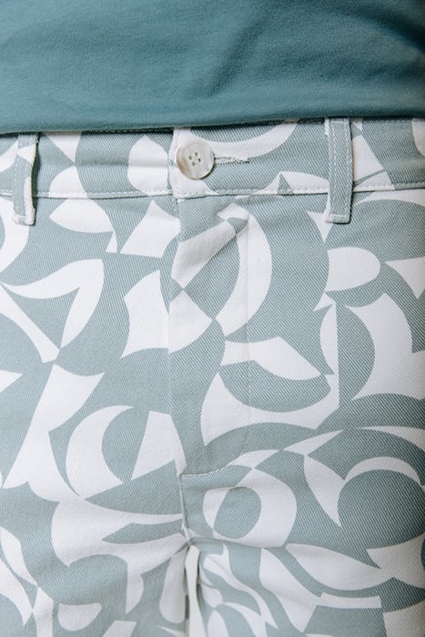 DEX SWIRL CHINO PANTS GREY BLUE 3