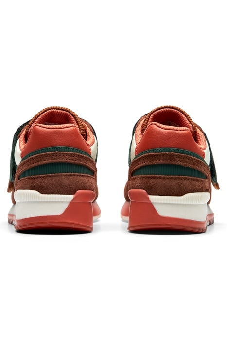 BOYS VIVEXIO VELCRO SNEAKER BROWN MULTI 4