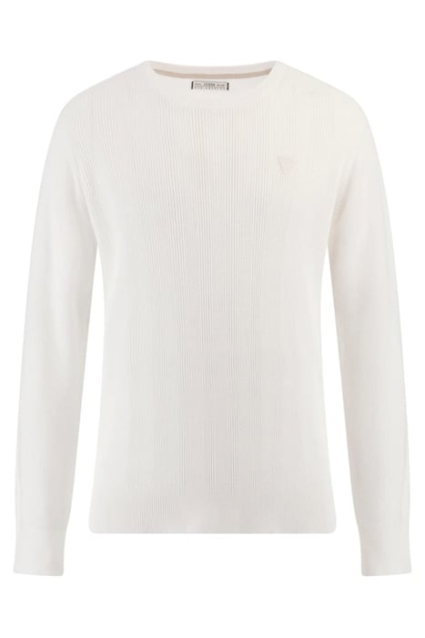 BUD LS CN STITCHED S SALT WHITE 4