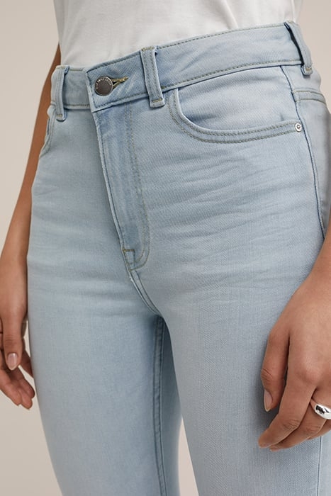5-POCKET HIGH WAIST ICE BLUE 5