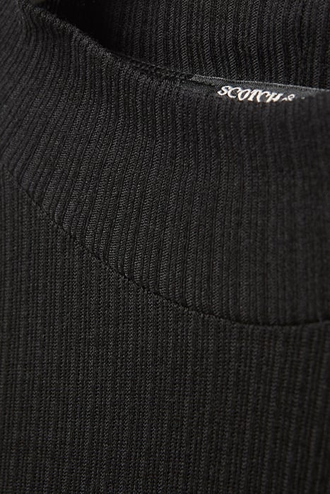 SHEER MOCKNECK BLACK 5