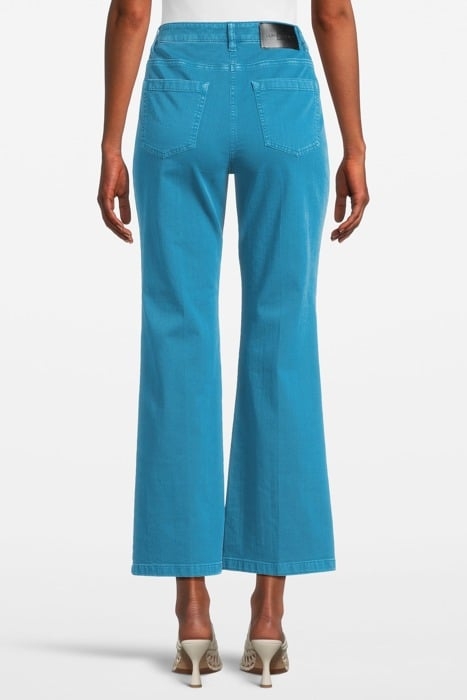STRAIGHTLEG DENIM DEEP TURQUOISE 2