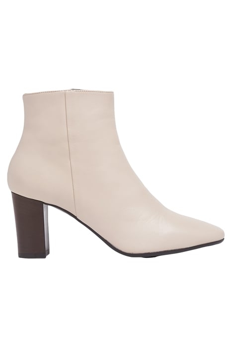 SIRA WOOD HIGH HEEL ANKLE OFF WHITE 1