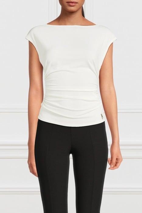 MARCIANO BY GUESS BRENDA TOP PALE BLOUSE PEARL 1