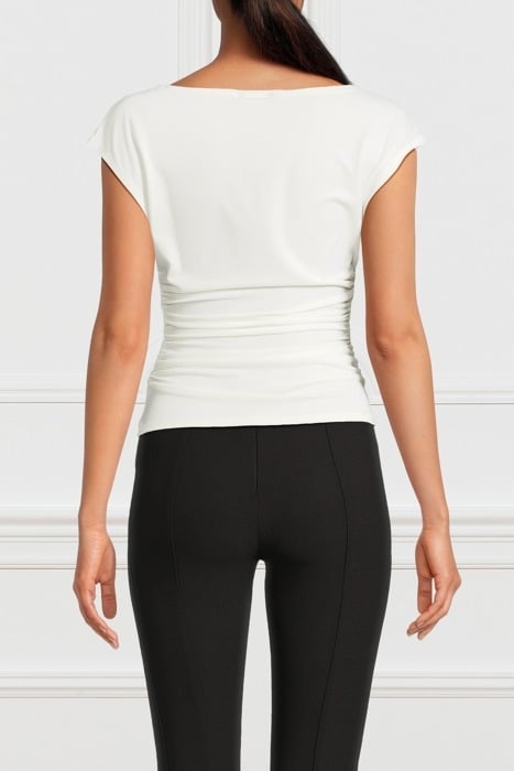 MARCIANO BY GUESS BRENDA TOP PALE BLOUSE PEARL 2