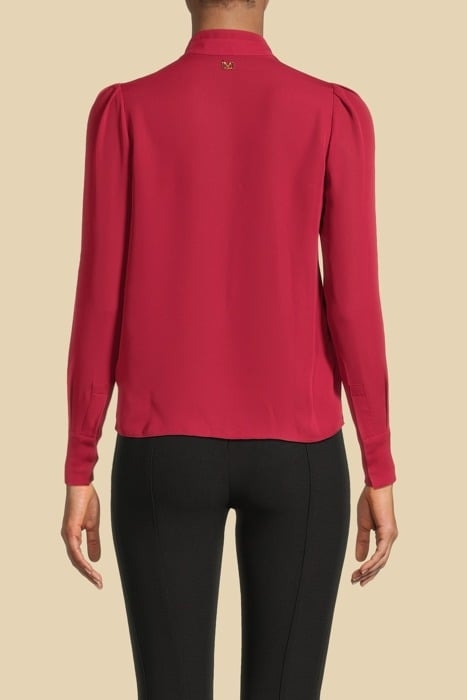 CIRCE SHIRT DEEP BLOUSE SCARLET 2