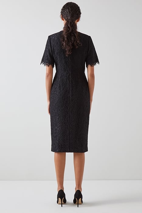 DR NATHALIE LACE DRESS BLACK 2