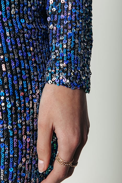 RIVER SEQUINS LONGSLEEVE TOP MEDIUM PINK 4