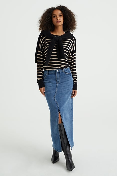 KNITTED PULLOVER BLACK 4