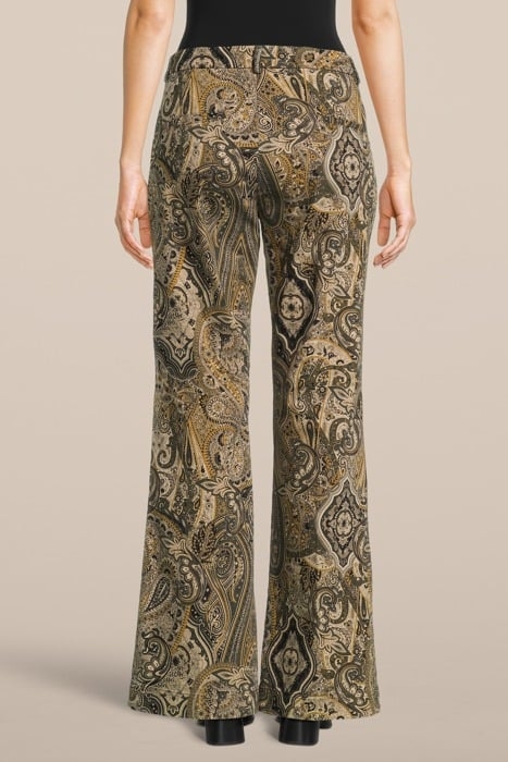 FLARED TROUSERS PAISLEY FANTASY PRINTS 2