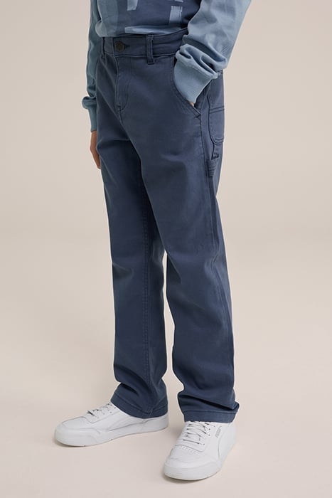 CARGO PANTS GREYISH BLUE 1