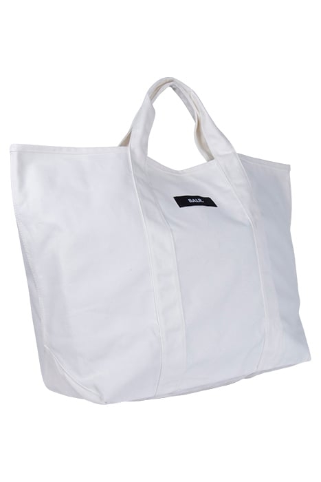 UNISEX CLEAN LABEL TOTE BAG LARGE SNOW WHITE 3