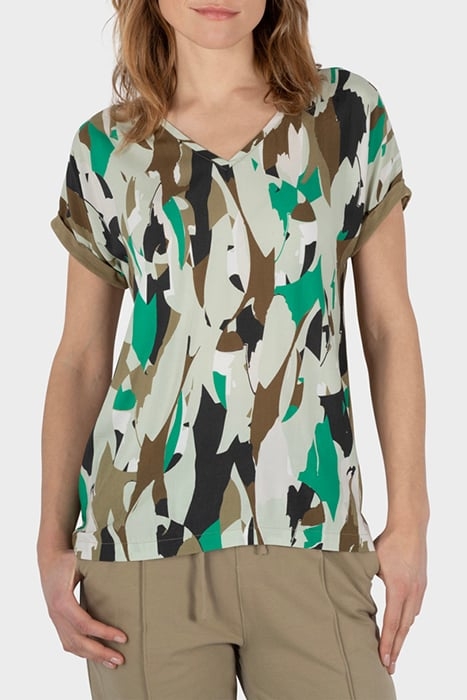 T-SHIRT LONG SLEEVES COVERT GREEN 1